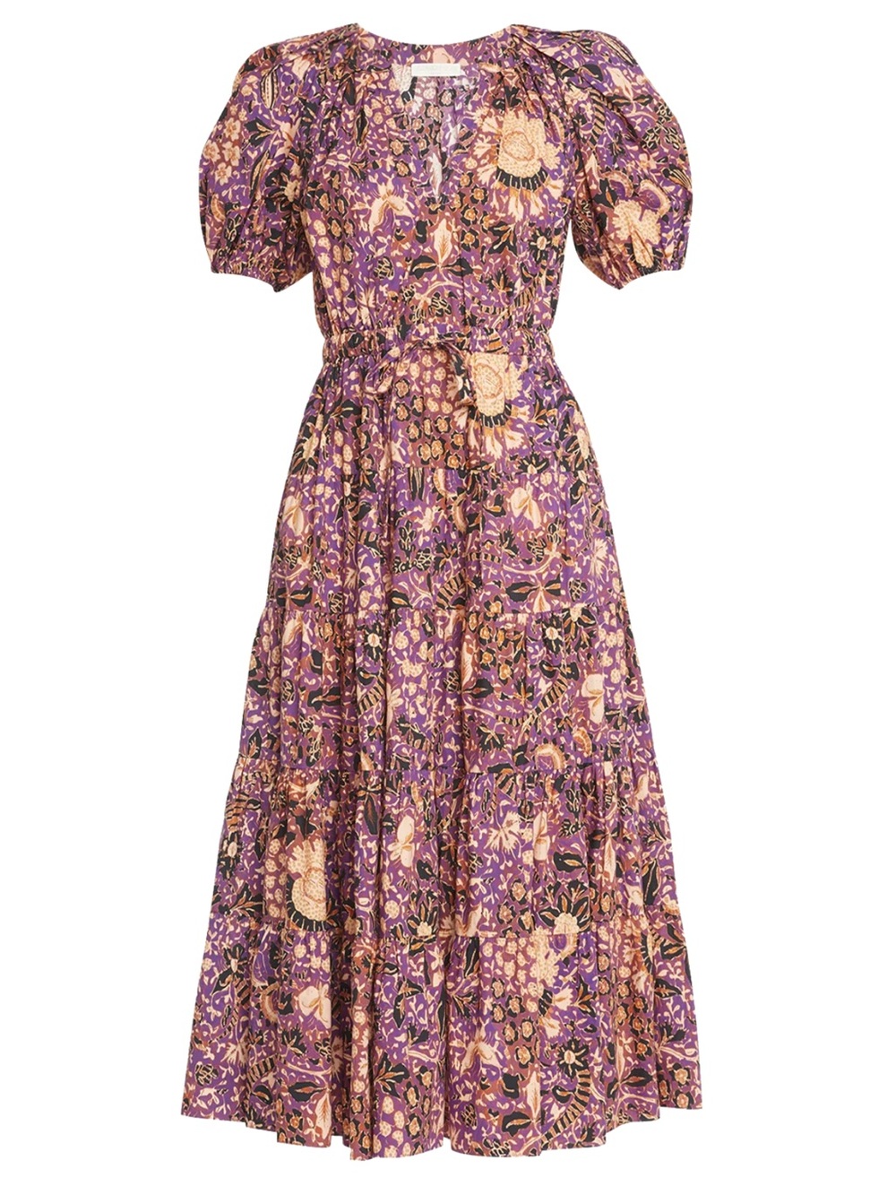 Ulla Johnson Black Currant Olina Dress size Large